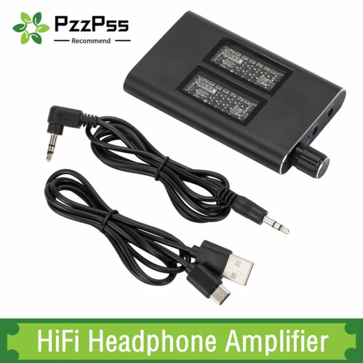 Class A 16-150 ohm HiFi Headphone Earphone Amplifier 3.5mm Jack Aux Portable Adjustable Audio Amp for Mobile Phone Music Player