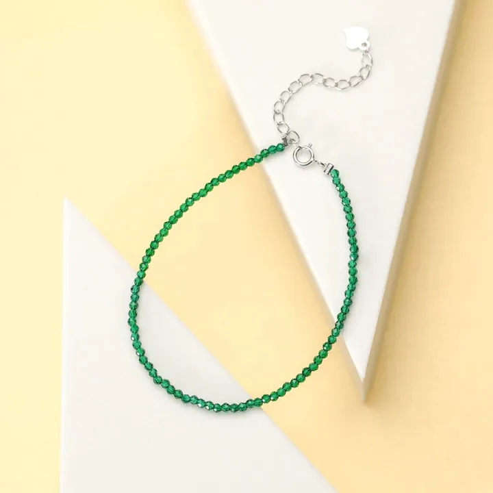 2MM%20Small%20Crystal%20Bangle%20/Bracelet%20On%20Hand%20for%20Women%20with%20925%20Sterling%20Silver%20Accessories%20Jewelry%20Party%20/Wedding%20Luxury%20Gift%20-%20Image%202