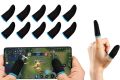 {2pice) Mobile Finger Sleeve With Logo/Press Trigger Game Controller Sweatproof Gloves for Mobile Gaming / Finger Sleeves With Logo. 