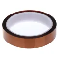 【VisioN Shop】Temperature Heat Resistant Adhesive Tape Tawny one sided Polyimide adhesive tape for Tape 20mm x 30M. 