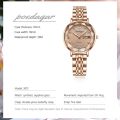 Luxury Rose Gold Watch Women Bracelet Watches Top Brand Ladies Casual Quartz Watch Steel Women's Wristwatch Montre Femme Relogio. 