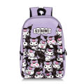Sanrios Kuromi My Melody New Shoulders Backpack Pupil High-Capacity Anime Kawaii Storage Bag Schoolbag Birthday Gifts 47cm. 
