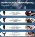 Powerful Handheld Massage Gun for Deep Tissue Relief - Compact & Elegant Design.
