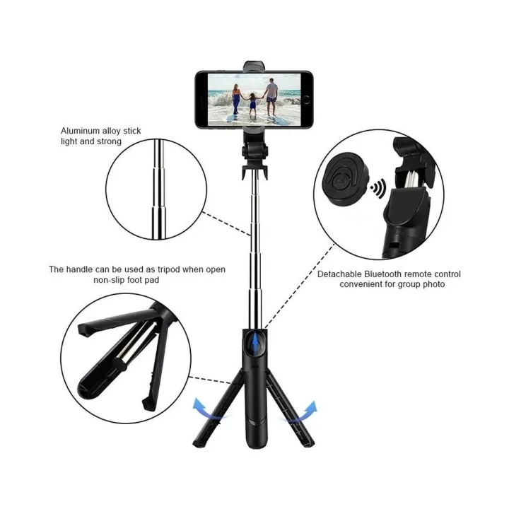 Gristel%20XT-02%20In%201%20Bluetooth%20Selfie%20Stick%20Horizontal%20and%20Vertical%20Shooting%20Mobile%20Phone%20Tripod%20Remote%20Control%20Selfie%20Stand%20for%20Making%20TikTok,%20Vlog%20Videos%20and%20Tripod%20Stand%20Selfie%20Stick%20for%20for%20Mobile%20and%20All%20Smart%20Phones%20-%20Image%207