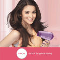 Philips HP8100/46 Compact Hair Dryer – 1000W, ThermoProtect Technology, 2 Heat Settings (Purple). 