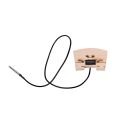 JAERBEE 2Pcs Violin Bridge with Internally Mounted Piezo Pickup for 4/4 Full Size Electric Violin Parts Replacement. 