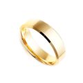 Cool Simple Men Ring Black Gold Silver Polishing Finger Ring. 