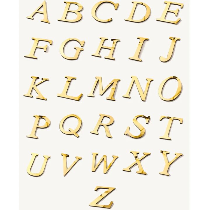 English%20Alphabet%20Acrylic%20Gold%20Wall%20Stickers%20Home%20Decor%20For%20Living%20Room%20Bedroom%20Cabinet%203D%20Mirror%20Poster%20Peel%20Stick%20Wallpaper%20-%20Image%204