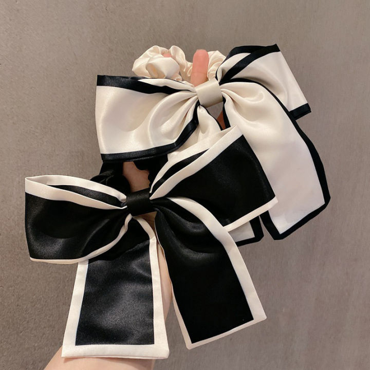 Large%20Bow%20Ribbon%20Hair%20Rope%20Rings%20Woman%20French%20Hair%20Scrunchies%20Ponytail%20Holder%20Elastic%20Hair%20Ties%20Hairbands%20Elegant%20Headwear%20-%20Image%203