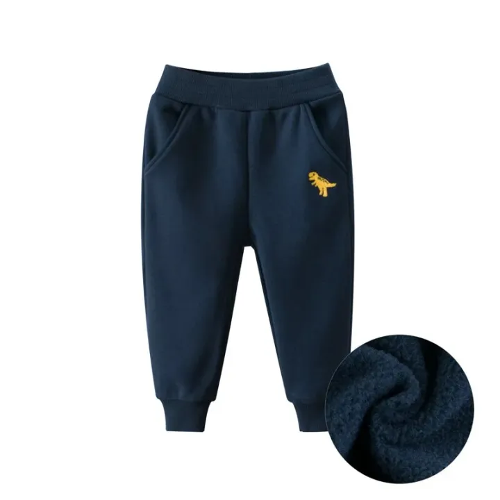 2023%20Spring%20Pure%20Cotton%20Children%20Cartoon%20Fleece%20Thickening%20Trousers%20Kids%20Boys%20Girls%20Winter%20Sport%20Long%20Pants%20-%20Image%203