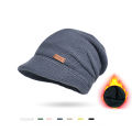 Winter Women Ear Protection Skullies Cap Warm Knitted Pile Hat Fashion Plush Baggy Slouchy Beanie Thick Velvet Windproof Bonnet.