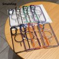 Smalshop For Magsafe Magnetic Acrylic Case For Samsung Galaxy S25 Edge S24 S23 S22 Ultra Plus FE A56 A36 A55 A16 A15 A26 Clear Back Cover.