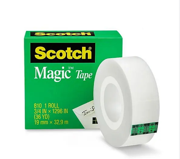 Removable%20tape%203M%20Magic%20Tape%20Scotch%20Magic%20Tape%20Office%20Transparent%20Tape%20Magic%20invisible%20tape%20-%20Image%202