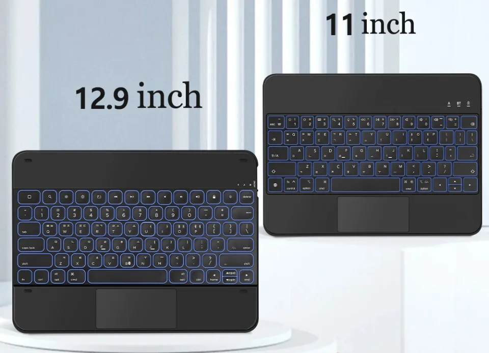 GOOJODOQ Magic Keyboard for iPad Pro 11 2024 Air 4 Air 5 Air 6 for