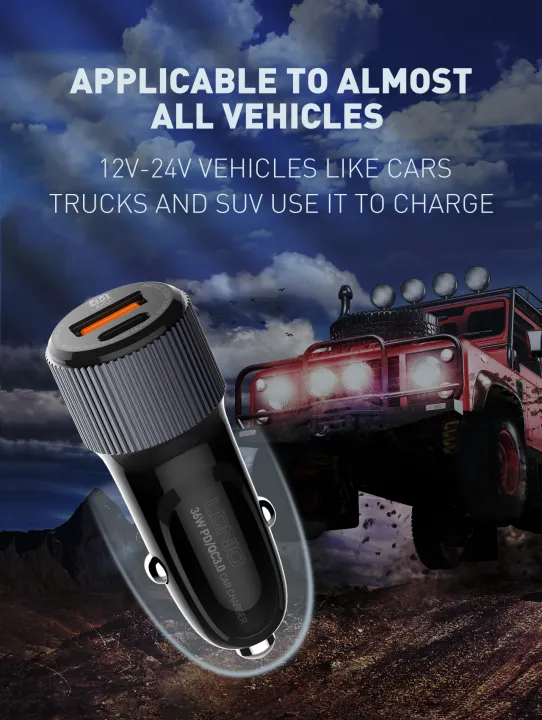 LDNIO%2036W%20Fast%20Car%20Charger,%20Type-C%20&%20USB-A%20Charging%20Port,%20USB%20Car%20Charger%20with%20USB-A%20to%20Type-C%20Cable%20-%20Image%208