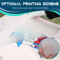 DTF Transfer Film 100 Sheets-A4 PET Heat Transfer Paper for DIY Direct on T-Shirts.Socks,Bags, 8.3 inch x 11.7 inch. 
