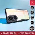 For Oppo Reno 8T 4G Shockproof TPU Bumper Clear Acrylic Mobile Phone Case For Oppo Reno 8T 4G Back Cover.