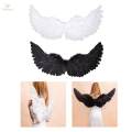 Feather Fairy Wing Adult Props for Masquerade Performance Halloween Decoration , White. 