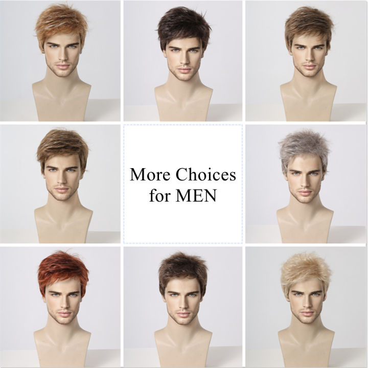 ALAN%20EATON%20Men's%20Dark%20Brown%20Synthetic%20Wig%20Natural%20Short%20Layered%20Wig%20Pixie%20Cut%20Hair%20Heat%20Resistant%20Fiber%20Fluffy%20Full%20Wig%20for%20Male%20-%20Image%205