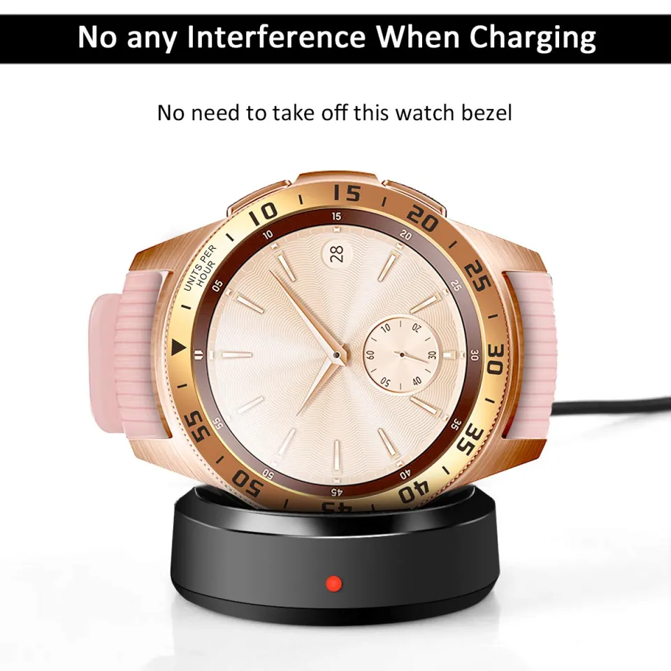 Rose Gold Samsung Gear Sport Bezel Protector Sandmdm】 Case For