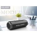 KOLEER S218 New Bluetooth Speaker 1200 mAh Battery Outdoor Portable Sound Box HD Stereo Sound Bass Subwoofer Loudspeaker. 