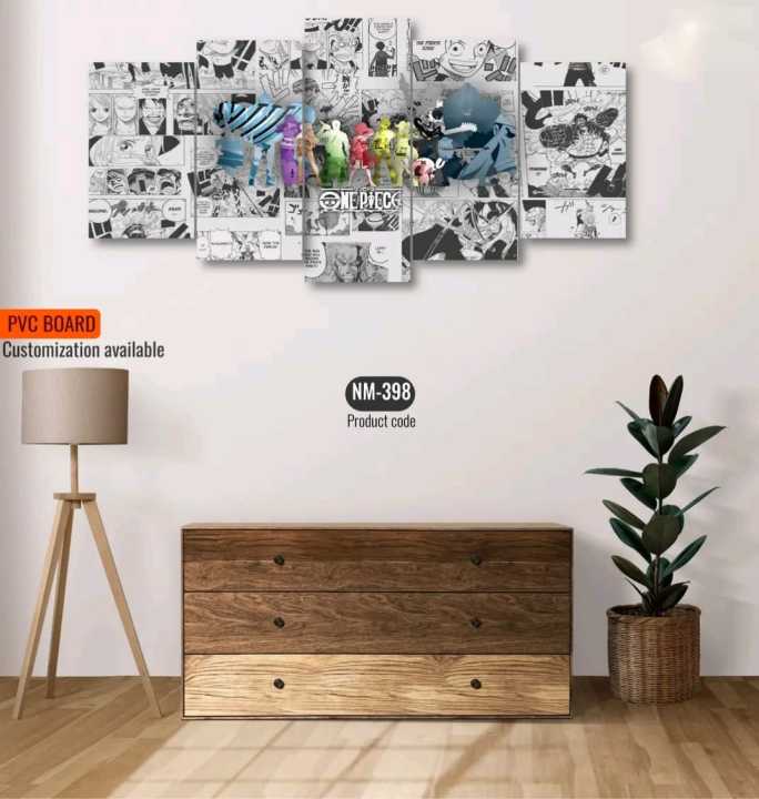 Premium quality 5Pcs In 1 Set Wall Canvas printing | Daraz.com.bd