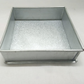 9 Inch Aluminized Steel Square Cake Tray. 