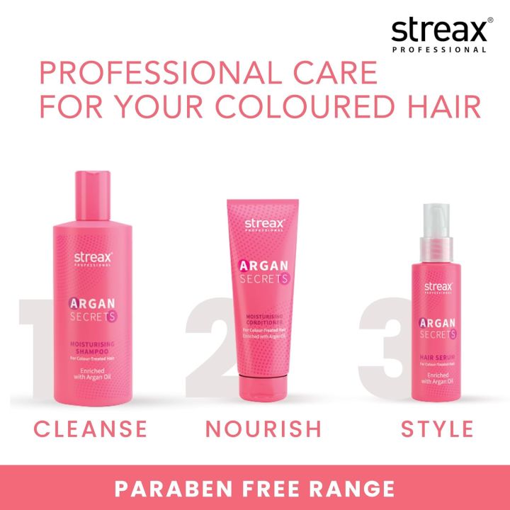 Streax%20Professional%20Argan%20Secrets%20Colour%20Protect%20Shampoo%20-%20Enriched%20With%20Argan%20Oil%20&%20Uv%20Filter%20%7C%20Retains%20Colour%20Upto%2010%20Weeks%20%7C%20Paraben-Free%20Unisex%20Shampoo%20%7C%20Suitable%20For%20All%20Hair%20Types%20%7C%20100Ml%20-%20Image%206