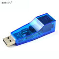 Kebidu 5/10/100Mbps USB 2.0 to RJ45 Ethernet Network LAN Card Adapter for Computer Laptop PC.