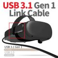 5M 6M Data Line Charging Cable for Oculus Quest 2 Pico 4 Link USB 3.2 Type C Data Transfer USB-A to Type-C Cable 20V 3A Charger. 