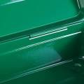 Metal Tool Box with Lock Latch Green Tool Organizer for Garage Home Workshop 42cmx12cmx15.5cm.