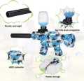 VikriDA Gel Ball Blaster Gun & Foam Blaster Toy for Outdoor Activities Shooting Time with Gel Ball | Original Airsoft Gun Automatic | Blue.