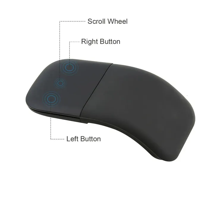 Bluetooth%204.0%20Folding%20Wireless%20Mouse%20Arc%20Touch%20Roller%20Computer%20Silent%20Mouse%20Ergonomic%20Slim%20Laser%20Mini%20Mice%20For%20Microsoft%20Surface%20-%20Image%202