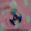 3 Shape Metal Fidget Spinner Toy-Fidget Spinners & Cubes - gold palace. 