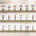 MAANGE 18Pcs Makeup Brushes Set - Ash Color. 