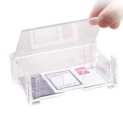 Transparent Business Card Holder