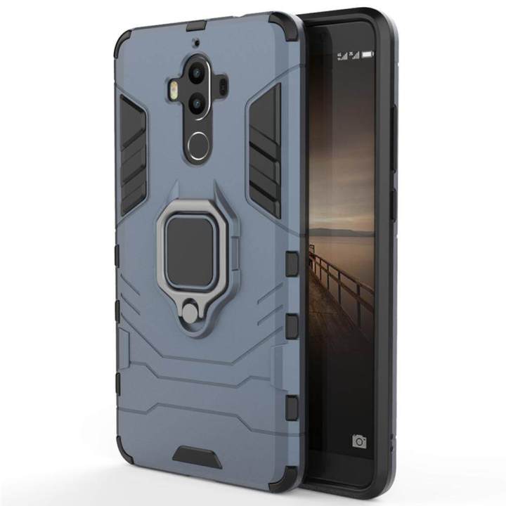 Huawei%20Mate%209%20phone%20case,%20TPU%20silicone%20and%20hard%20pc%20luxury%20armor%20shockproof%20metal%20ring%20holder%20cover%20casing%20-%20Image%203