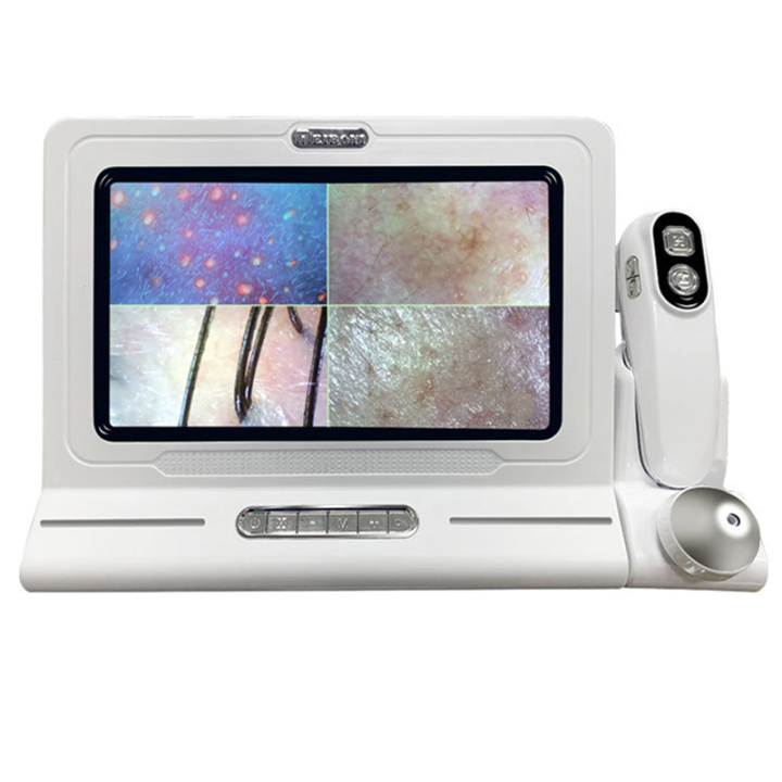 Digital Microscope Magnifier Skin Hair Blackhead Follicle Scalp Detector Skin Analyzer Set
