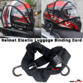 Motorcycle Universal Helmet Bag Box Carrier Elastic Strap with 2 plastic hook. 