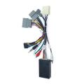 Car Audio Radio CD Player 16 PIN Android Power Cable Adapter with Canbus Box for Honda Civic CRV Media Wiring Harness.
