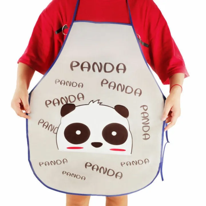 Women%20Kids%20Cartoon%20Kitchen%20Restaurant%20PVC%20Waterproof%20Cooking%20Aprons%20Home%20Essential%20-%20Image%207