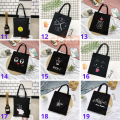 【Aesth Diary Store】(New) student tote bag canvas tuition School cute school bag black cloth cheap tutorial handbag tuition bag canvas bag.