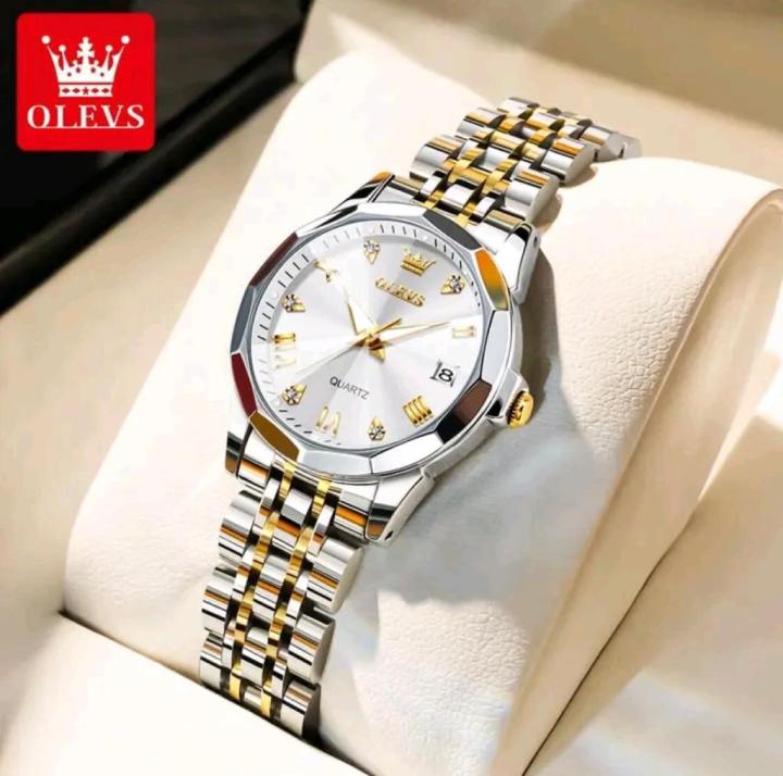 Olevs 9931 new luxury fashion waterproof stainless steel imported