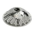 Adjustable Stainless Steel Steamer - Silver.