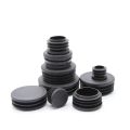 Round Steel Pipe Plastic Hole Plug Insert End Cap Furniture Chair Leg Cover Metal Tubing Alloy Ladder Glide Protection.