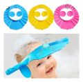 Adjustable Baby Swim Cap, Adjustable Baby Swim Cap Bath Shampoo Eye Protection Head Shower Water Cover Baby Care Wash Hair Shower Cap For 0-6 Years Kids. 1 pcs. 