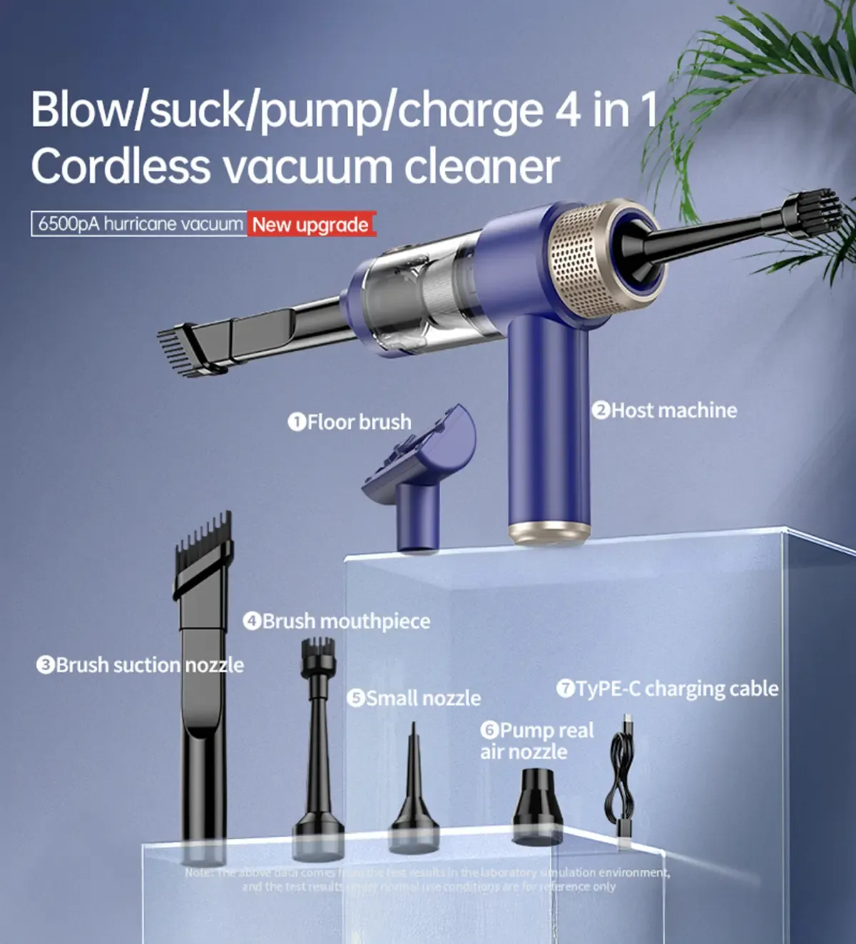 Blisbond VC-1 4-in-1 Cordless Vacuum Cleaner