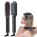 2024 Multifunctional Hair Straightener Hot Comb Curling Iron Fast Heated Electric Straightening Comb Curling Iron Hair Brush. 