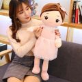 Plush Baby Girl Toys Kawaii Girl Dolls with Dress Stuffed Princess Doll Plush Toys for Wedding Rag Doll Baby Kids Playmate. 