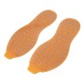 1 Pair Shoe Sole Replacement Rubber Full Bottom Non Slip V Shape Repair Material. 